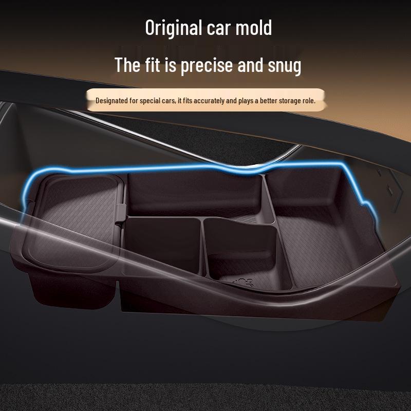 Denza D9 Center Console Storage Box Organizer for Xiaolong MAX Car Accessories