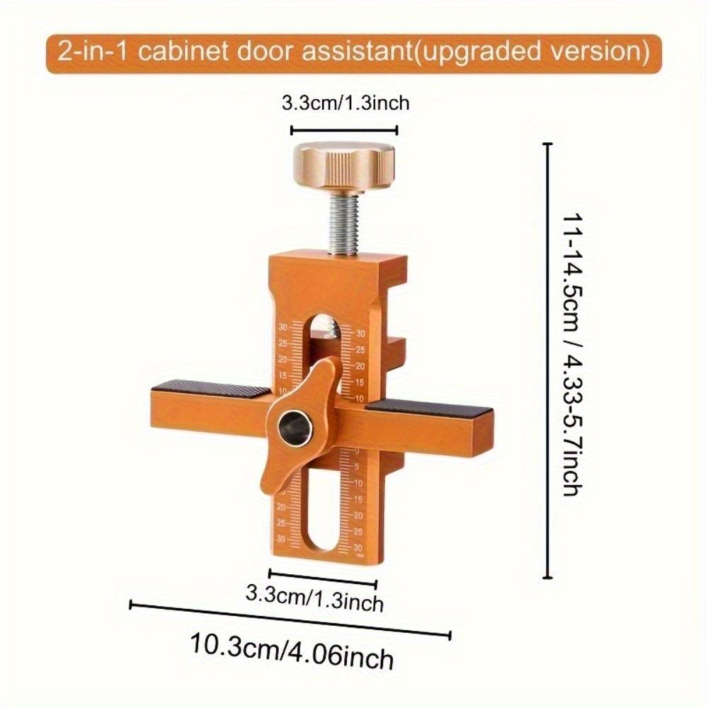 1PC Equipped with Punch Locator Woodworking Drill Bit Door Panel Auxiliary Accessories