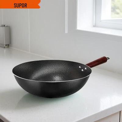 Supor 34cm Fine Iron Non-Stick Wok