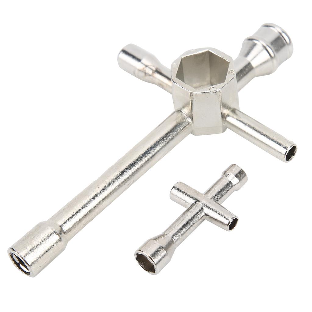 2Pcs Steel Cross Wrenches Sleeve Hex Driver Spanner Wheel Repair Tools for RC Car