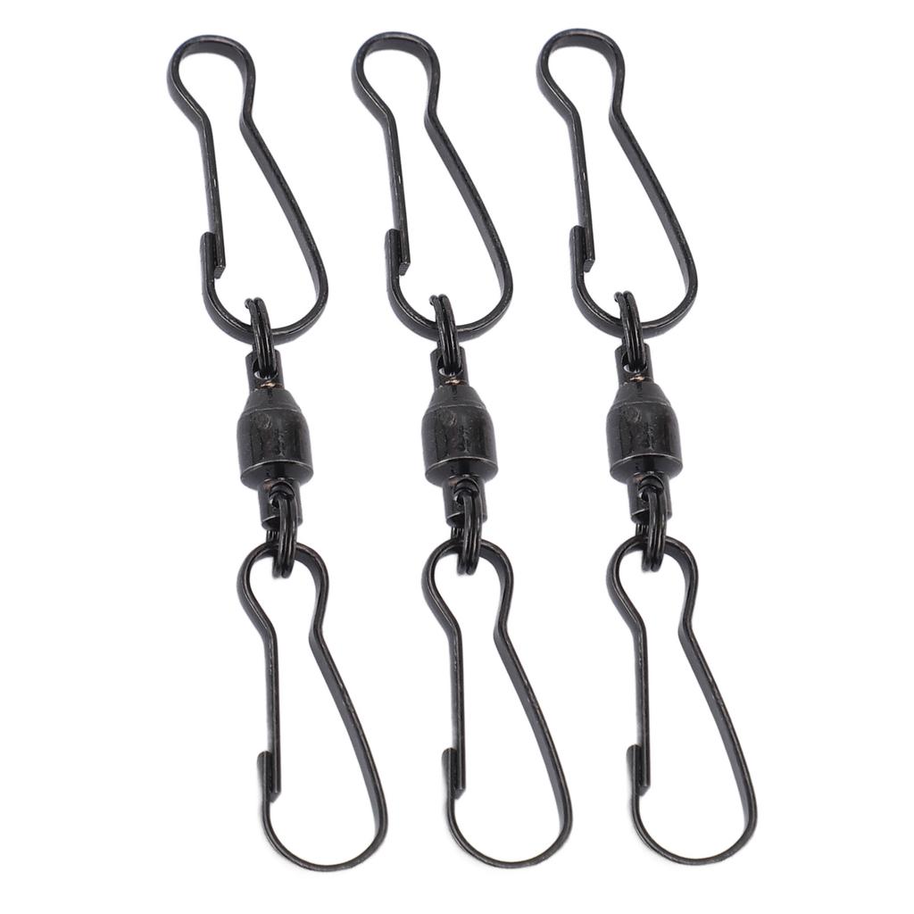 20pcs Windsock Clips Stainless Steel 360 Degree Rotation Dual Clip Wind Spinners Hangers for Wind