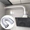 Range Telescopic Hood Exhaust Pipe Stainless Steel Kitchen Ventilation Duct