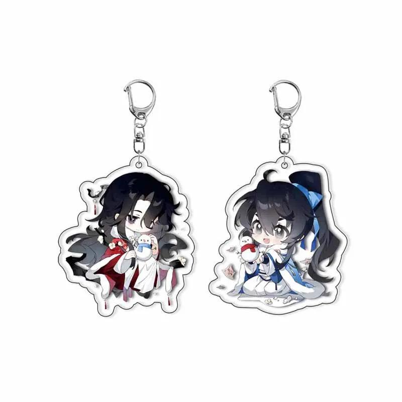 Novel Magistrate Anime Cartoon Character Wenshi Xiewen Chen Budao Acrylic Key Chain Decor Schoolbag Stationery Bag Daily Colloct