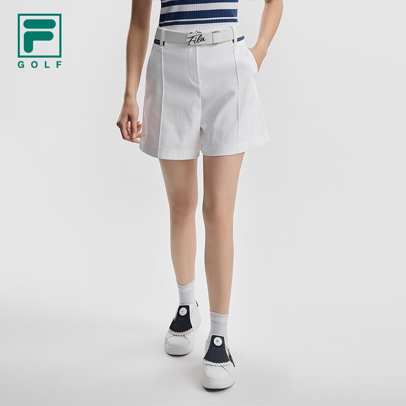 Fila Classic Simple Comfortable Casual Shorts Women Shorts Jade-White A11W625820FWT