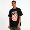 You Are My Love Heart Cake Print Couple Casual Tee Romantic Top Pure Cotton T-shirt