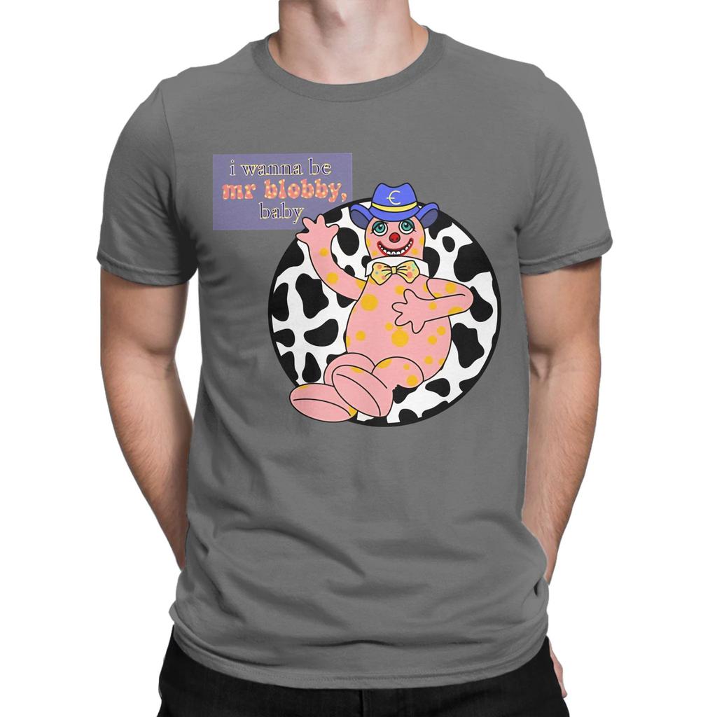 Mr Blobby Cmat Funny 100 Cotton Tshirt Mr Blobby Tees Tops For Unisex