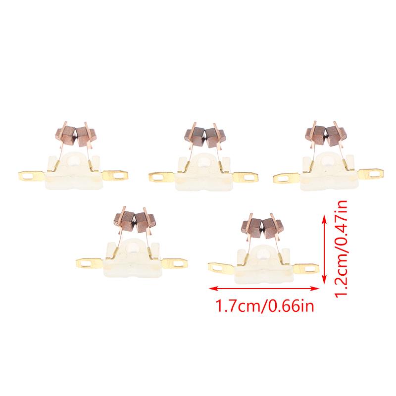 5PCS Single Layer Electric Motor Brush Spare Part For Tamiya Mini 4WD Racing Car Model Motor Carbon Brush