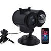 LED Projector Light Remote Projection Lamp Landscape Light with 12 Slides for Outdoor Indoor Decor