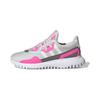 Flex J Grey Screaming Pink Kids Sneakers Grey-One Cloud-White FX5324