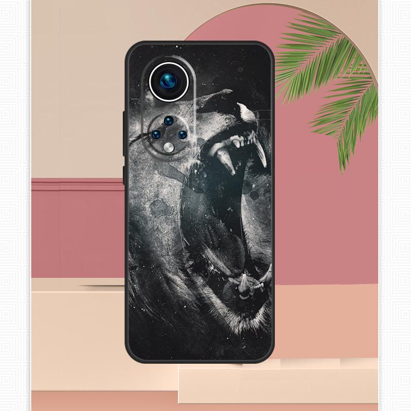 Roaring Lion Case For Honor Magic 7 Lite 5 6 8 Pro Honor 200 400 X9c X9b X9a X8b X8a X8c 50 70 90 Cover