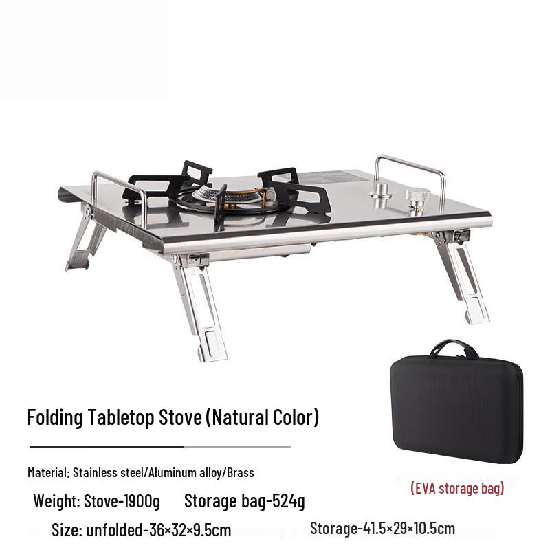 

Nufeng Portable Camping Stove & Table Set One Size