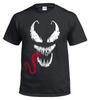 SpiderUnisex TShirt Venom Face Tongue Marvel DC Deadpool Gym Top Xmas Gift Tee