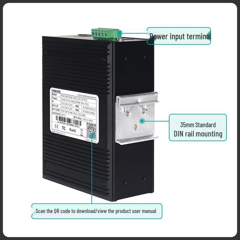 

Maiwei Industrial Wireless Ethernet Switch