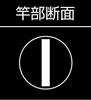 Shinwa Sokutei 11481 Thick Width 19.7 inches (50 cm), 8 Level Scale