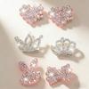 High Elastic Hair Accessories Set No Hurt Hair Hair Clips New Hair Ties  Princess Gift Set