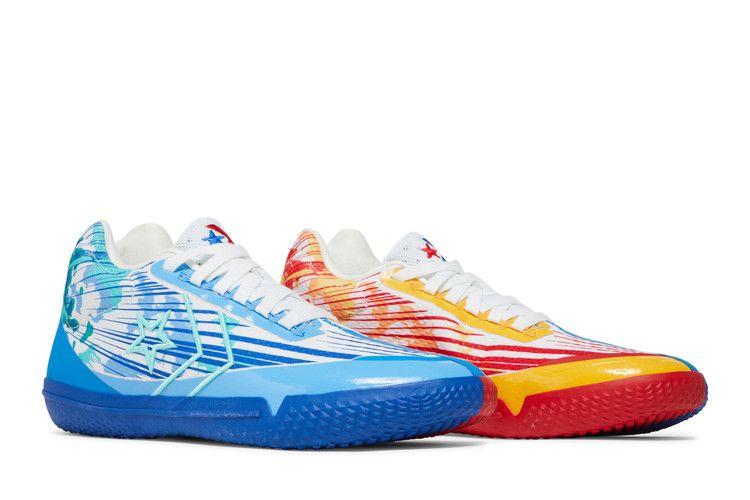 Men's Sneakers Converse All Star BB Evo Blue Red Split Graphic Blue/White/Red/White-Orange