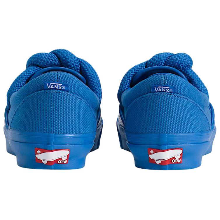Vans Slip On 98 Vibram Knot Daphne Blue Unisex Sneakers White VN000Y1DICP