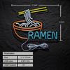 Ramen Neon Sign Noodle LED Light for Wall Décor Dimmable Restaurant Ramen Shop LED Neon Lights USB Powered Neon Art Signs Decor