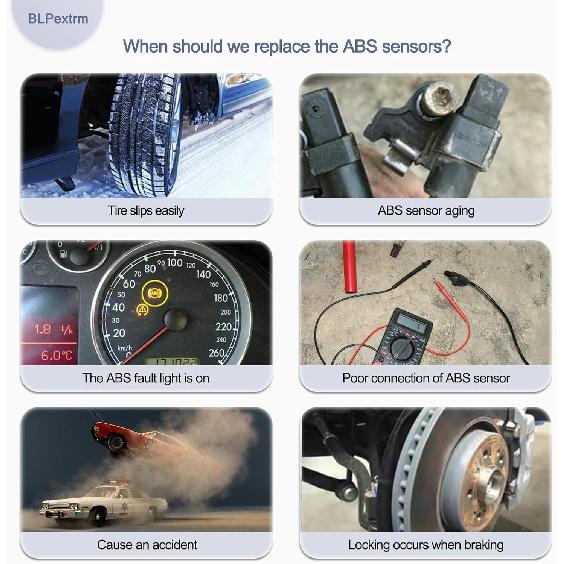 ABS-Raddrehzahlsensor, Vorne Hinten Links Rechts, Für Chevy Avalanche Suburban 1500 Tahoe 2007-2012, Silverado 1500 2007-2013, Für GMC Yukon XL 07-12,