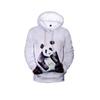 Fashion Women's T-Shirt New Creative China Panda Men's Ladies Hoodie Sweatshirt Hara Zhuku 3D Printed Pat Tat Cute