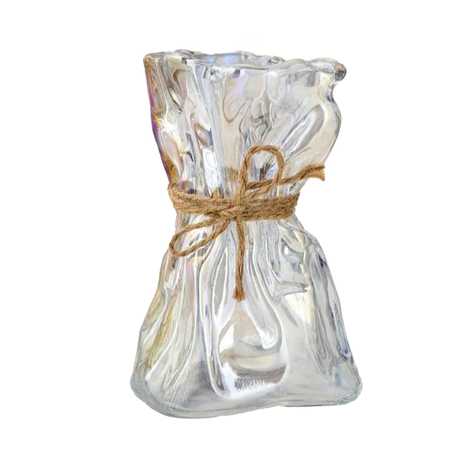 

Hyack Korean Interior Decor, Stylish Scandinavian Style Flower Vase, Random Shape Glass (Colorful) [Parallel Import]