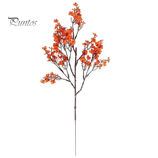 Seidenblumen für Innenarrangements Künstliche Herbst-Außendekoration, Wetterfeste Herbst-Blumen-Tischmittelstücke mit flexiblen Stielen für Zuhause und Büro