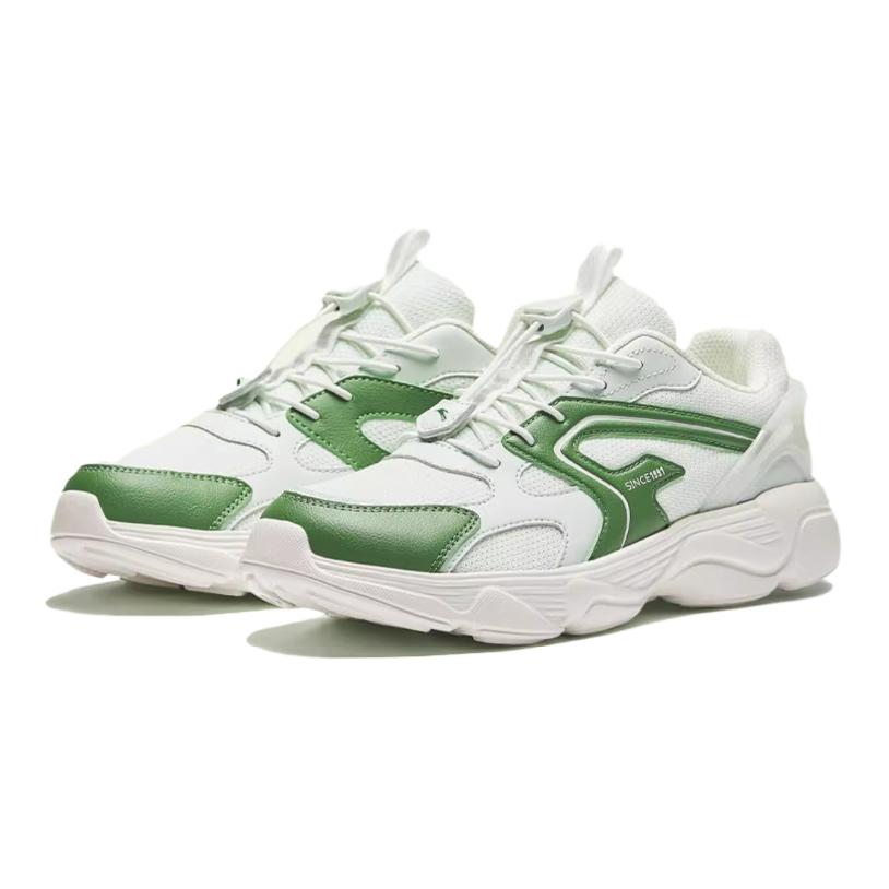 Anta Kids Comfortable Versatile Non-Slip Durable Low-Top Running Shoes Kids sneaker Green A22438802-1