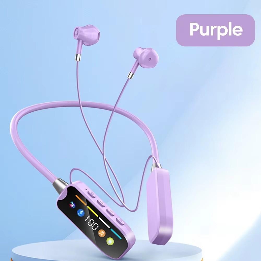 LED Display Wireless Earphones Bluetooth 5.4 Bluetooth Headset Sports Headset  Outdoor Use