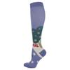 Summer Compression Knee-High Socks for Fitness, Cycling, and Sports