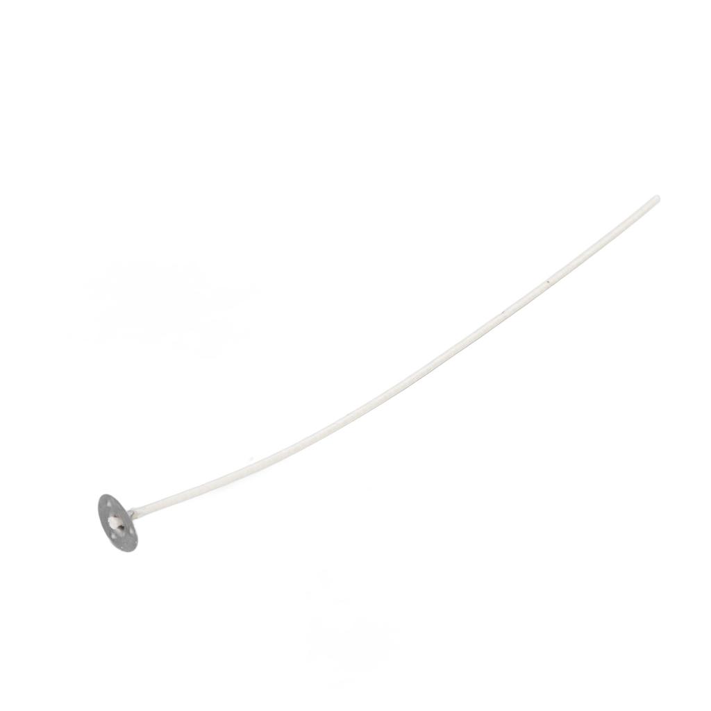 100Pcs 15cm/5.91in Natural Candle Wicks Smokeless Pre Waxed Cotton Candle Core for DIY Scented Candles