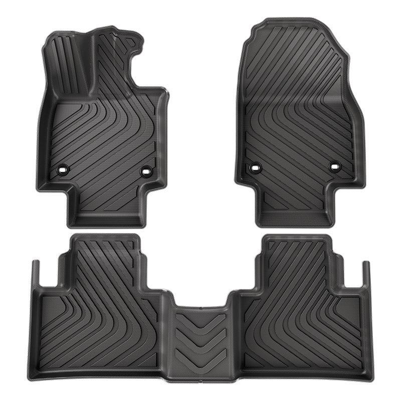 Custom TPE Floor Mats for 2023-2024 Lexus RX, Including Trunk Mat