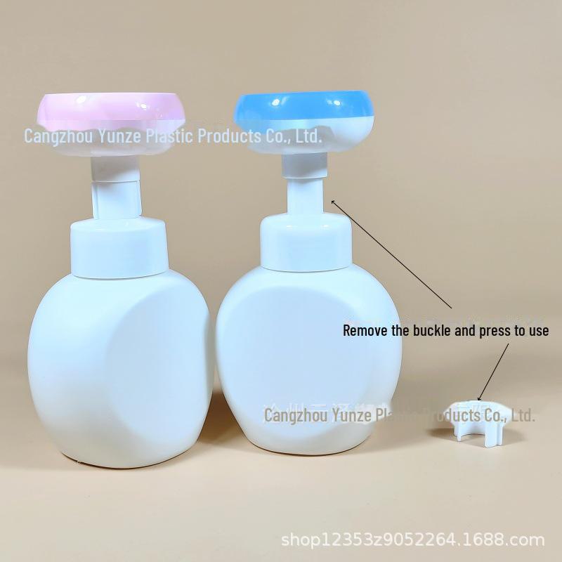 Foaming Bottles: 300ml Flower Foam Hand Soap, 350ml Children's Cleansing Mousse, Facial Cleanser Bottle