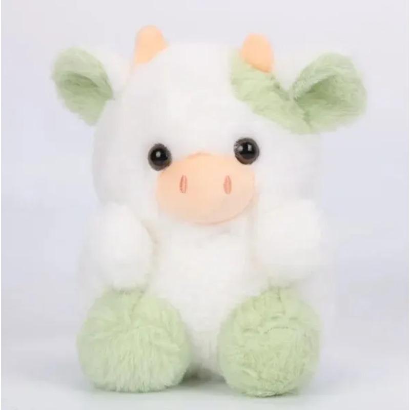 

Милая плюшевая игрушка-кукла в виде коровы, украшение для дома, украшение для рабочего стола, кукла-торт, подарок на день рождения, украшения для рабочего стола в офисе, декорации для сцены 20cm