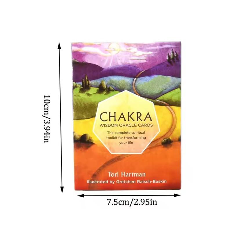 Tarotová karta CHAKRA PDF Oracle Cards Věštění pro osobní použití Hrajte hry Stolní hru