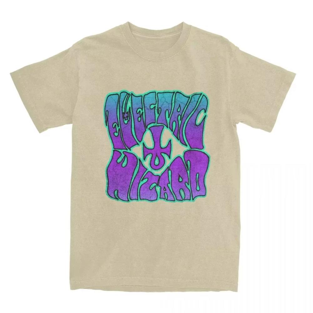 Electric Wizard Band Logo Men Women T Shirts Apparel Awesome Tees T-Shirt  Unique Clothing