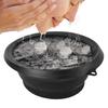 Large Foldable Silicone Bowl for Face Ice Bath and Home Skincare Routine Portable Face Dipping Bowl for Women and Girls
