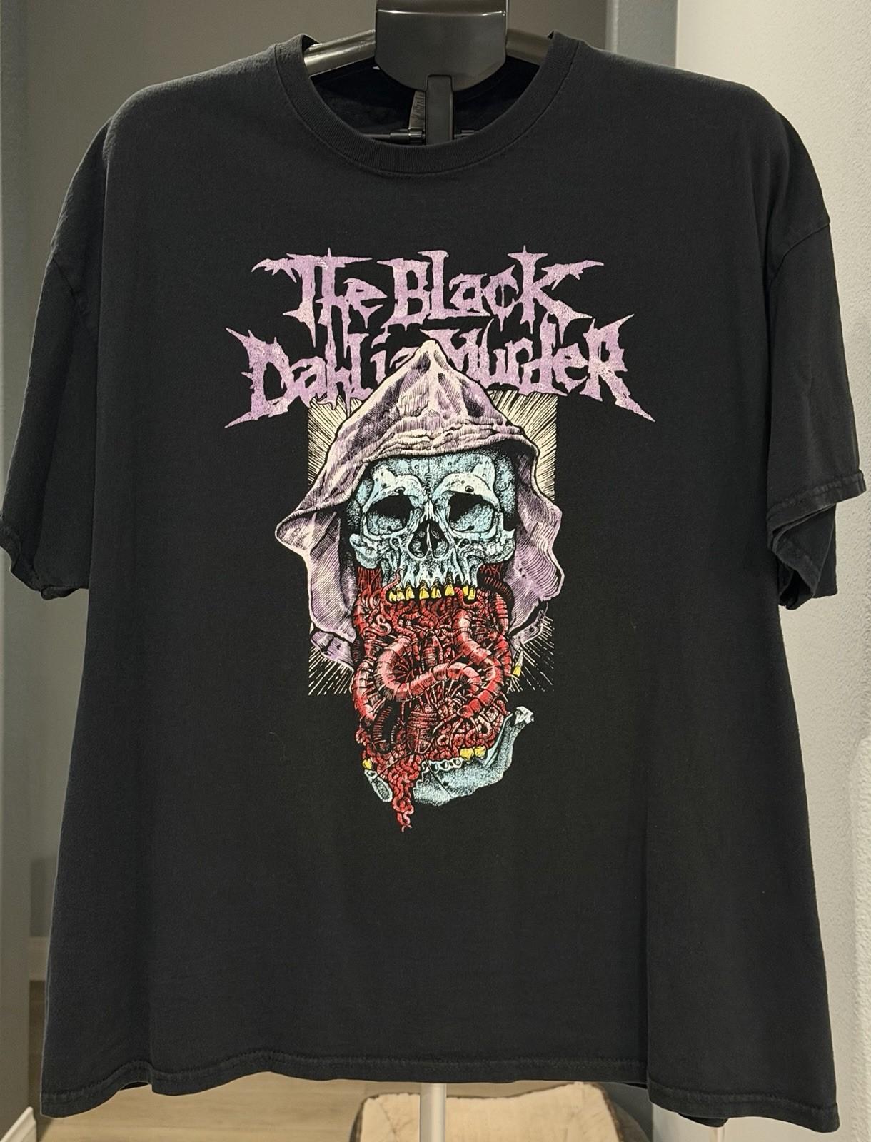 The Black Dahlia Murder From The Depths Of Black Short Sleeve T-Shirt Size XXL Unisex T-Shirt XXXL