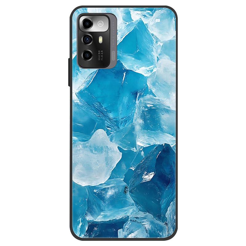 Etui na ZTE Blade A72 5G Marmurkowe Silikonowe Miękkie Odporne na Wstrząsy TPU Tylna Pokrywa dla ZTE A72 5G A 72 Etui 7540N Funda Shockproof Coque