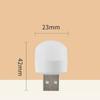 1-20 Adet Mini USB Gece Lambası Sıcak Beyaz Göz Koruması Kitap Okuma Işığı USB Fişi Bilgisayar Mobil Güç Şarj LED Gece Lambası