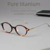 2026 High-End Reines Acetat Luxus mit einem Hauch von Eleganz Individuelles Logo Geeignet für Männer und Frauen