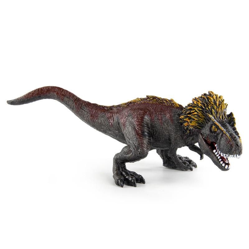 

Realistic Pvc Jurassic Dinosaur Model Solid T-rex Figurine In Dynamic Blue Color чорний
