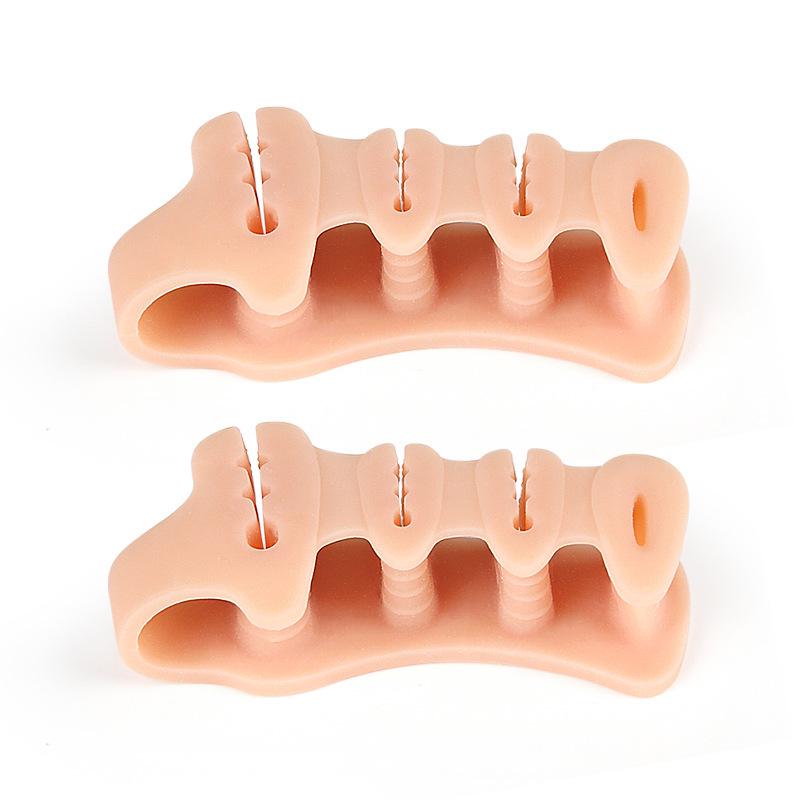 Four-hole Flip-Flop Toe Separator Sandals for Bunion and Hallux Valgus Relief