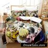 Tiger & Bunny Bedding Set Single Twin Full Queen King Size Bed Set Adult Kid Bedroom Duvet Cover Sets 3D Anime Parure De Lit Bed
