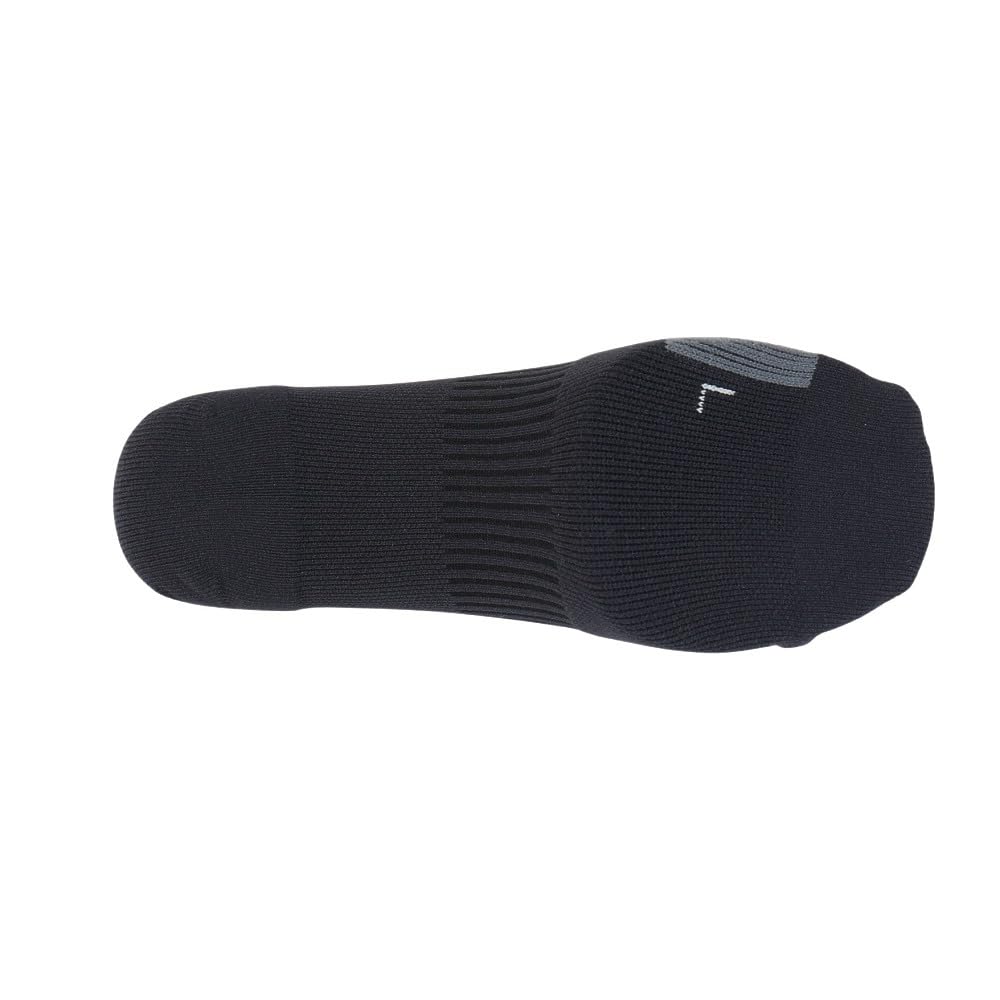 On Performance Run Sock Mid Black