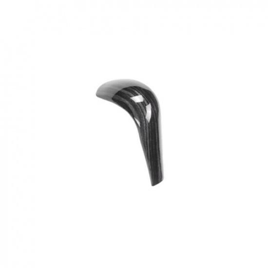 For Toyota RAV4 2006-2012 Black Wood Grain Center Console Gear Shift Knob Lever