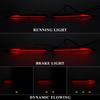 A set of LED Tail Light  For Toyota Yaris Ativ Vios   Brake Light Rear Bumper Reflector Lamp Dynamic Warning Light 12V