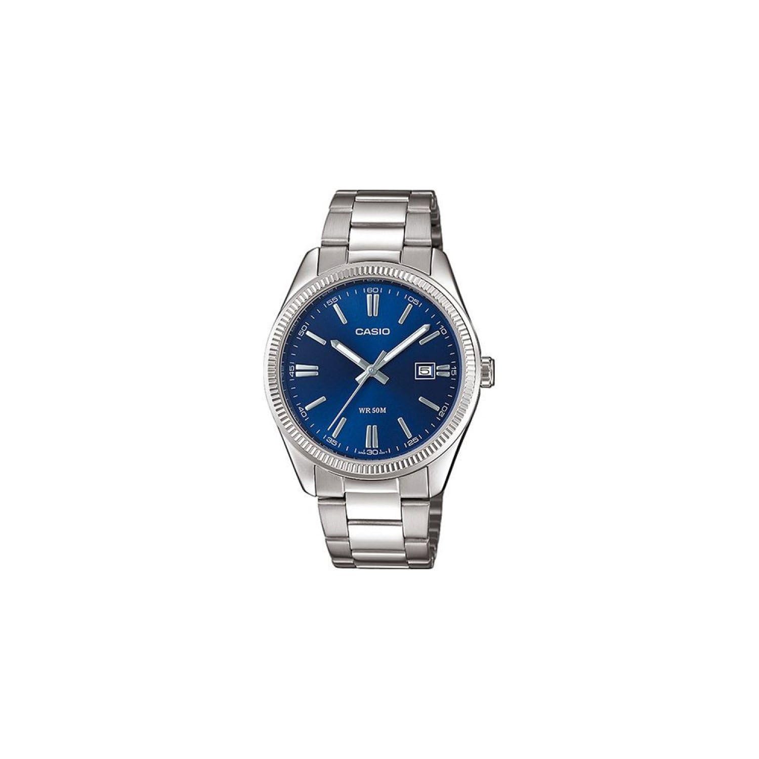 Casio Men s MTP-1302PD Blue Bracelet Watch