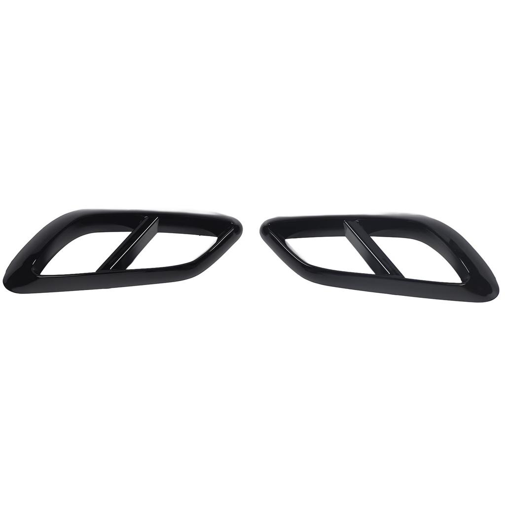 1 Paar Heckauspuff Schalldämpfer Endrohr Abdeckung Zierleiste Schalldämpfer Endrohr Zierleiste Ersatz für Benz
