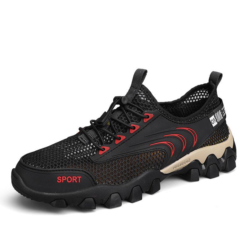 

Австралийский бренд, известный своими легкими сетчатыми кроссовками, мужская летняя дышащая нескользящая тонкая спортивная и повседневная обувь 38 чёрный