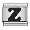 Glaze Black 26 English A-Z Letters Italian Links Charm Fit 9mm Stainless Steel Women Men Bracelet DIY Making 2025 Jewelry